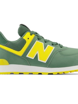 New Balance GC574 CJ1 Green - Yellow Sneakers Size 35.5 New