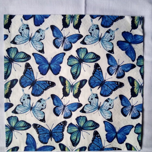 Napkins collection set of 5 with butterflies new
