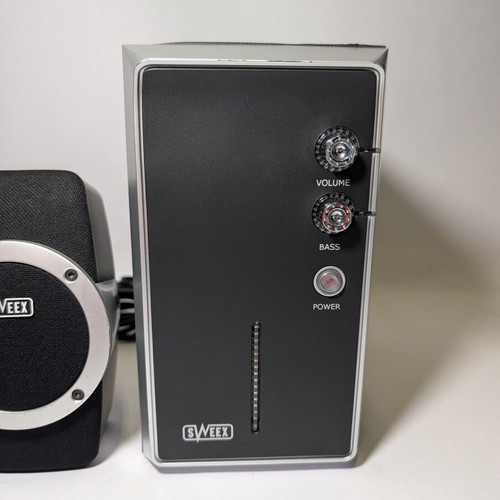 Sweex SP002 2.1 Computer Speakers 175W used