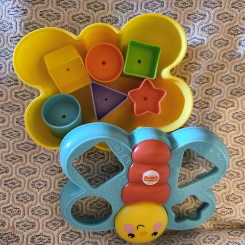 Fisher Price Educational Butterfly Shape Sorter like new