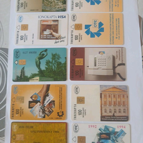 Phone card collection 650+ pieces, like new condition, 1992-2002