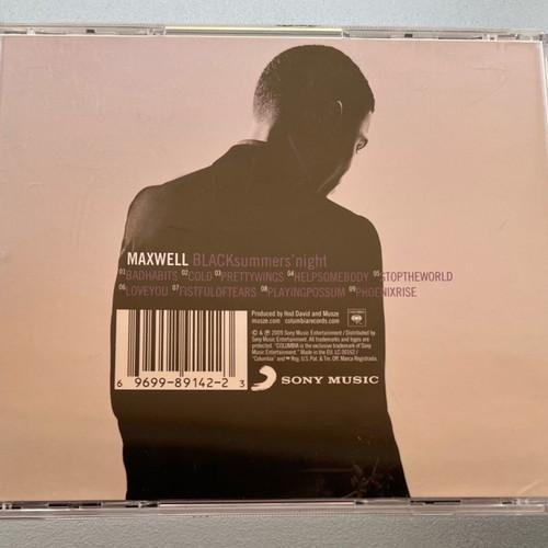 Maxwell BLACKsummers' night CD used, R&B / Soul