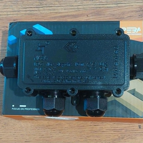 Junction box new, waterproof connector, IP68 protection