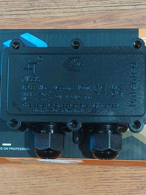 Junction box new, waterproof connector, IP68 protection