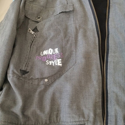 Unique Style kids winter jacket like new, gray charcoal, size 158-166
