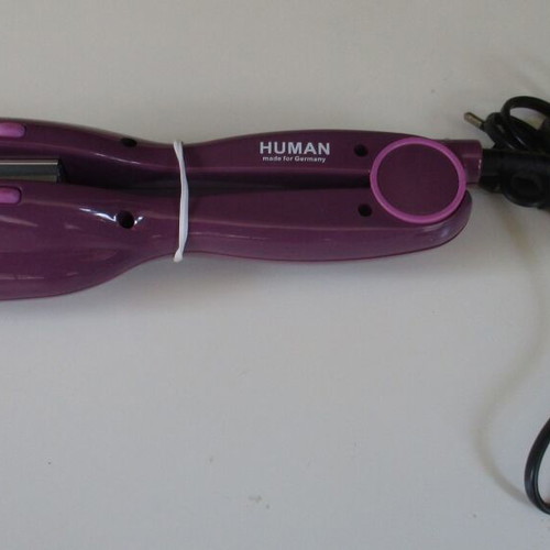 HUMAN steam hair iron like new for creating beatch waves