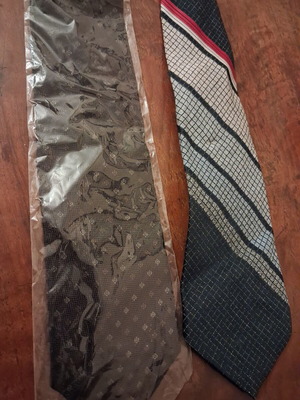 Ties set of 2 hand made in Italy like new