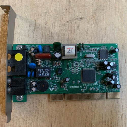 Tornado 562C modem-fax card used with sound card