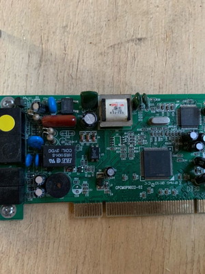 Tornado 562C modem-fax card used with sound card