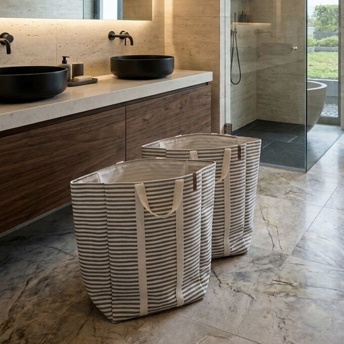 Laundry baskets set like new