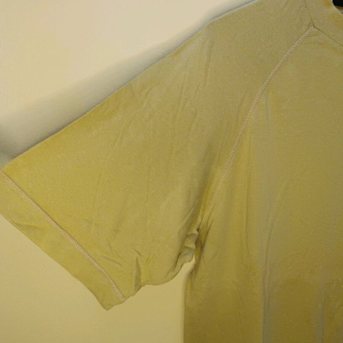 Vintage Adidas T-shirt used, beige/olive, raglan sleeves, size Small