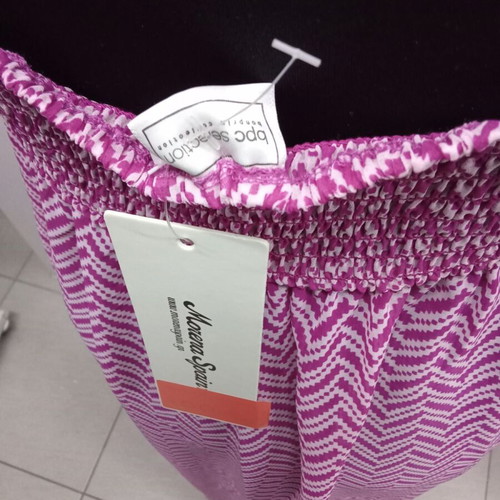 Summer maxi dress pink-purple size 40 new with tag