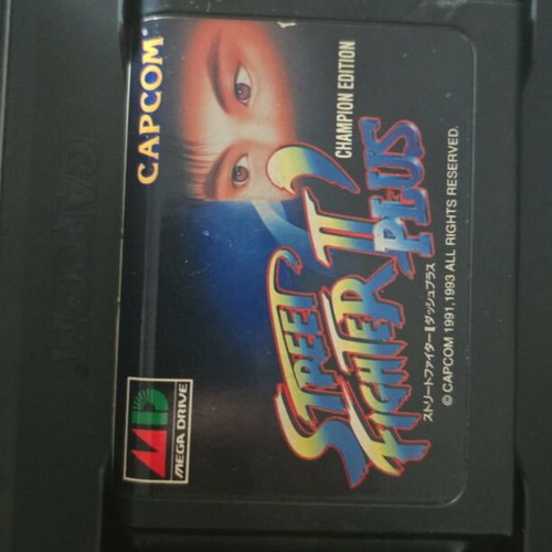 Street Fighter 2 Champion Edition Sega Mega Drive like new, original Japan