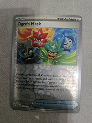 Ogre's Mask new Pokemon card