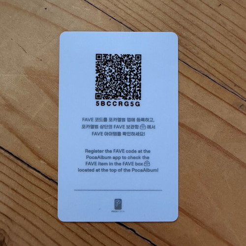 Ateez Wooyoung Spin Off From The Witness Kpop photo card