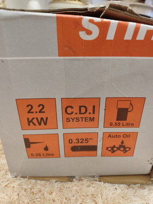 Chainsaw new, unused