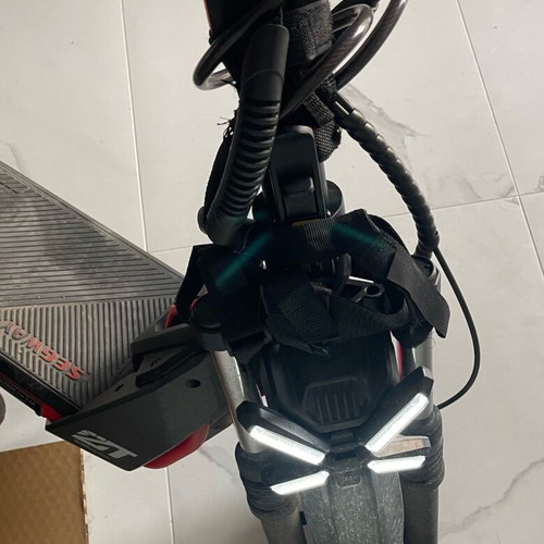 Segway ZT3 Pro used with suspension and extra accessories