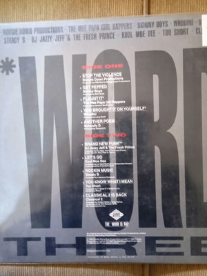 Word Three Vol 3 LP μεταχειρισμένο, Hip-Hop