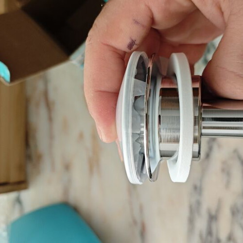 Click-Clack Valve for Sink Chrome Clever new