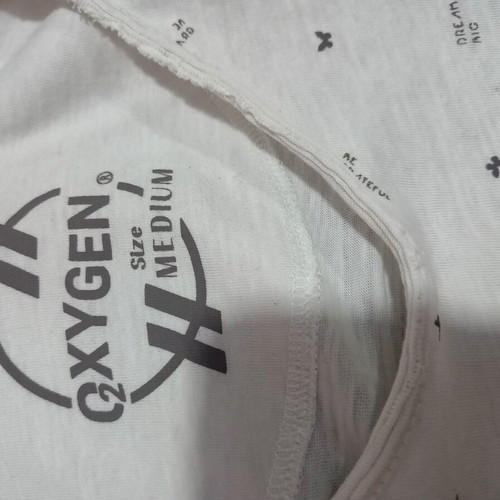 Men's t-shirt slim fit, like new, white, size M