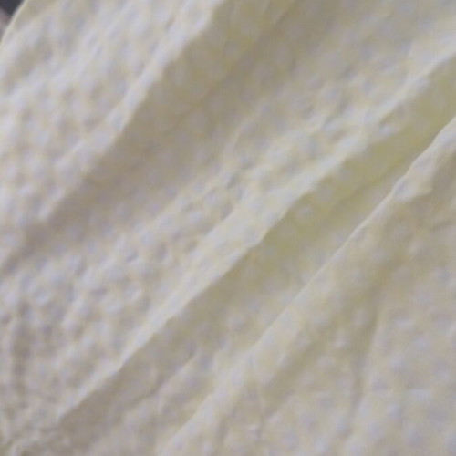 Vintage dress yellow and white checkered, like new