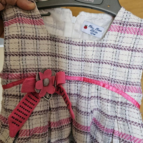 Baby dress for 12 months like new, winter
