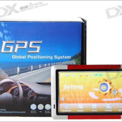 DX GPS Car Mp3 player used with Bluetooth and 5" screen