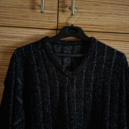 Wool sweater black XL used, minimal wear