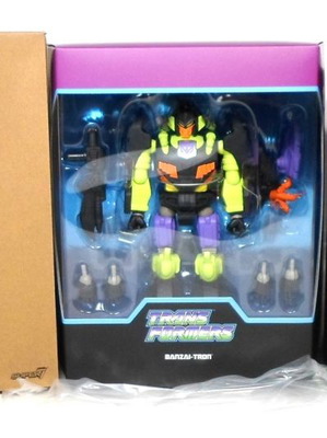 SUPER7 2022 ULTIMATES! TRANSFORMERS BANZAI-TRON 7'' ACTION FIGURE SEALED