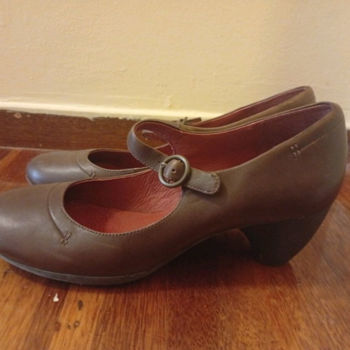 Camper pumps like new, brown, size 39.5