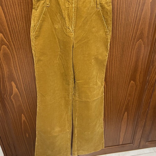 Corduroy pants United Colors of Benetton new, brown and yellow, size M