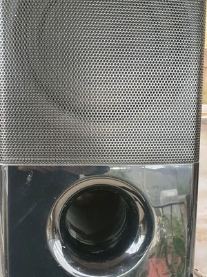 LG subwoofer and center speakers used with free tuner
