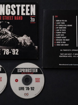 Bruce Springsteen and The E Street Band Live 1978-1992 2CD promo edition like new