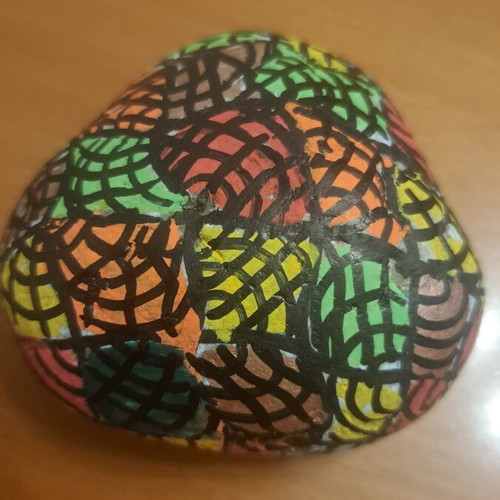 Painting on Pebbles with Acrylic Colors, New, Pack