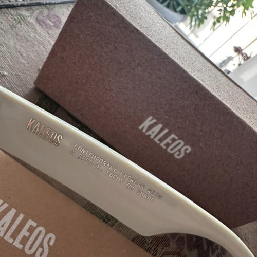 Kaleos Barbarella sunglasses like new, white