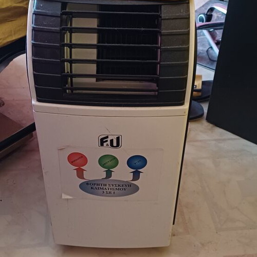 F&U PA-92 Portable Air Conditioner 9,000 BTU used, cooling heating dehumidifying