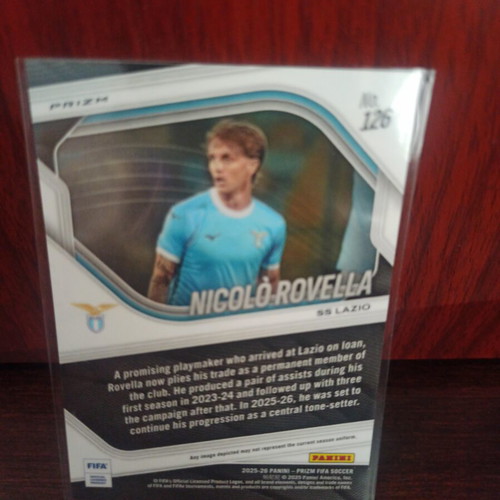 Nicolo Rovella Soccer Ball Parallel Card like new