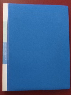 A4 folder with 60 transparent pockets like new