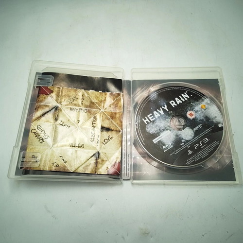Heavy Rain PlayStation 3 game like new with manual