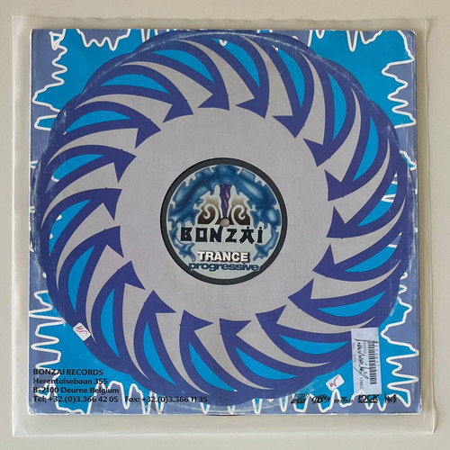 Mr.Bruno Togni After Hour 12" vinyl record used, electronic techno trance