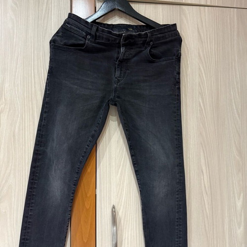 Staff men's black flex jeans medium like new