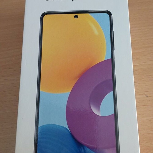 Samsung Galaxy M52 5G smartphone like new, 128GB, blue