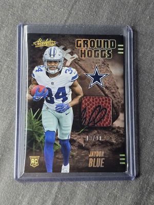 Jaydon Blue RC Football Relic 2025 Panini Absolute Ground Hoggs σαν καινούργιο