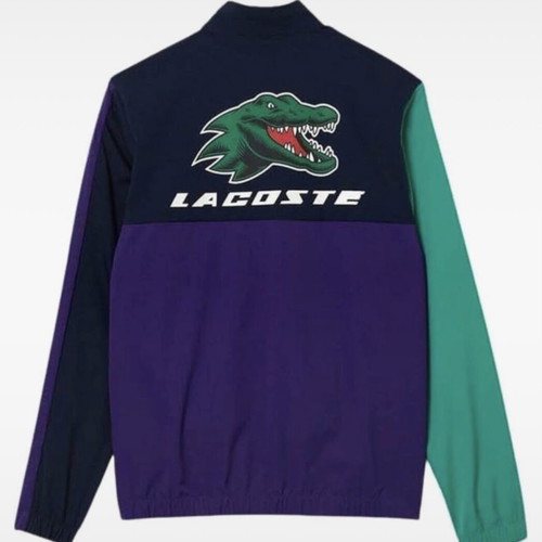 Lacoste Sport Crocodile Print Tennis Jacket new, XL, multicolor
