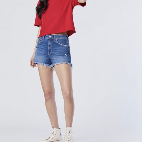 Mavi Roise Mid Short women's denim shorts new, size 28, blue