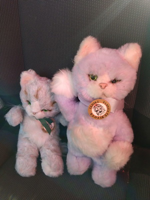 Tsiotas rare plush cats from the 80s