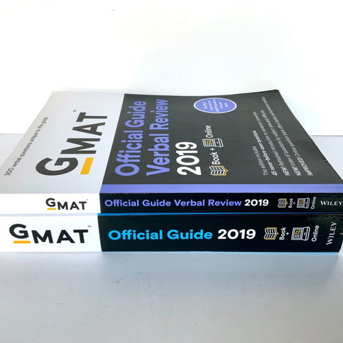GMAT Official Guide 2019 and Official Guide Verbal Review 2019 new