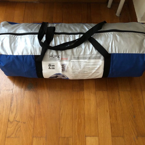 HUPA Oberon 4P camping tent like new, 4-person