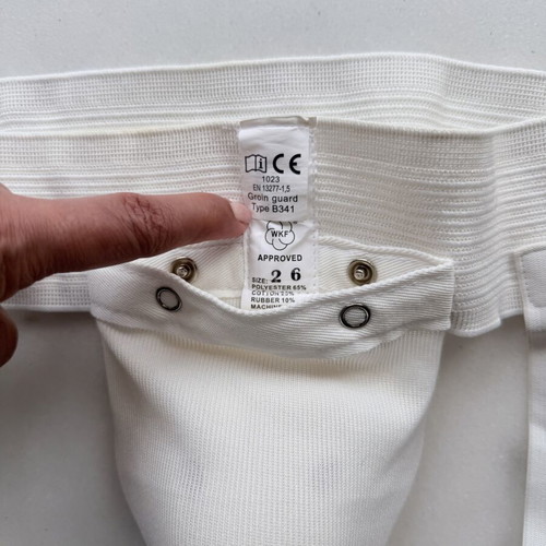 Wacoku Small Karate Groin Protector like new for kids and teens