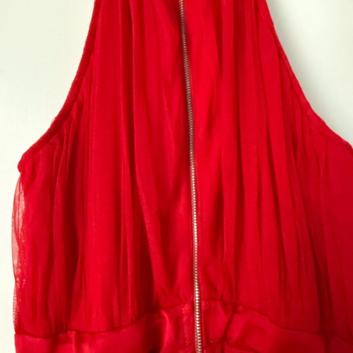 Tulle evening dress small red like new
